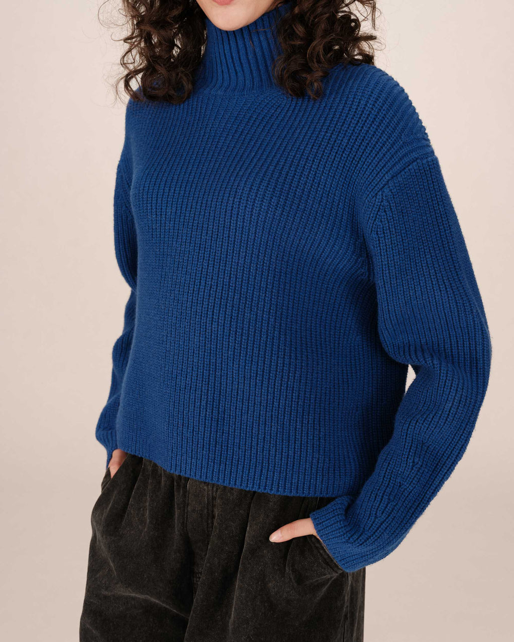Cobalt Blue Jumper Sagan