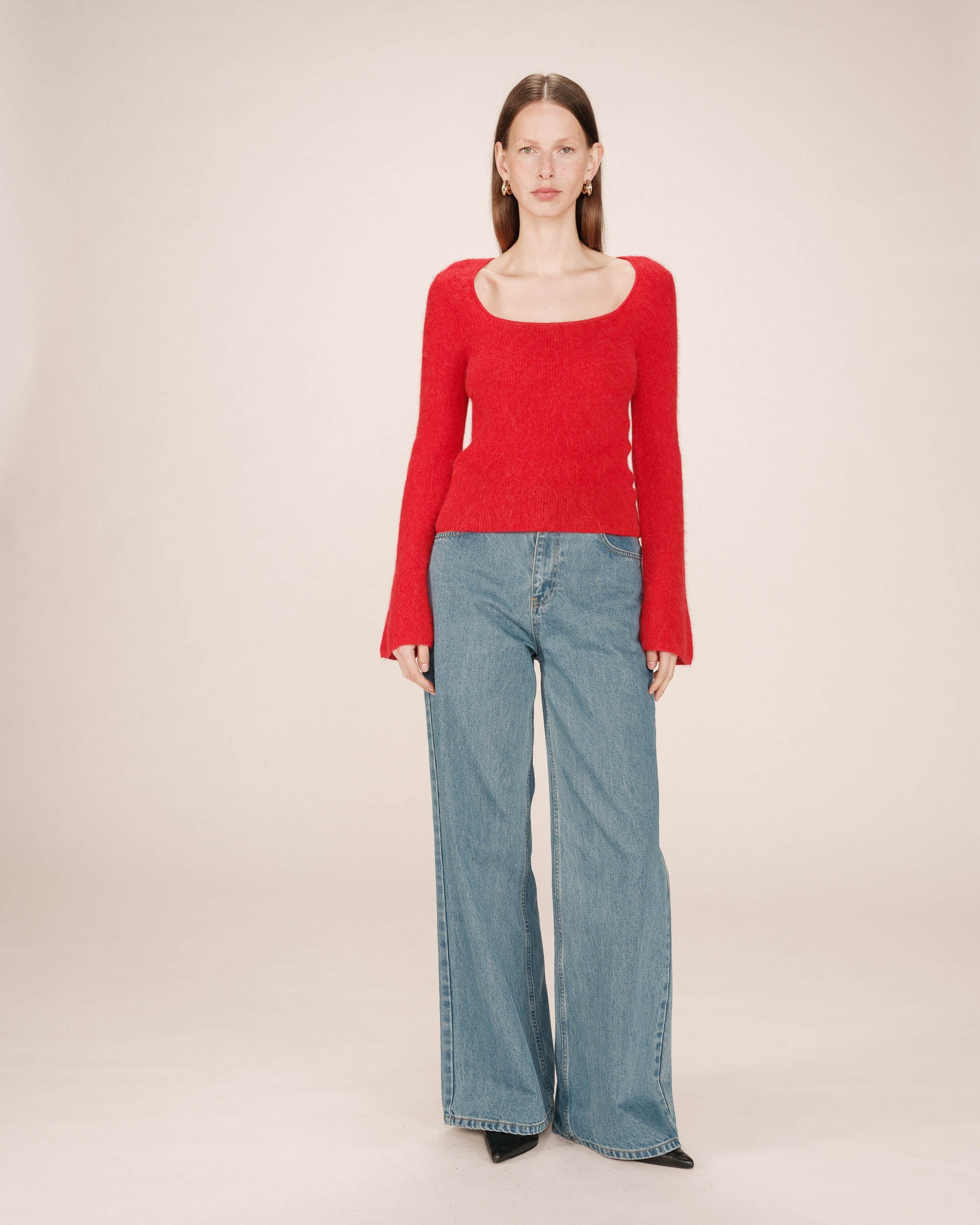 Sakura Red Jumper