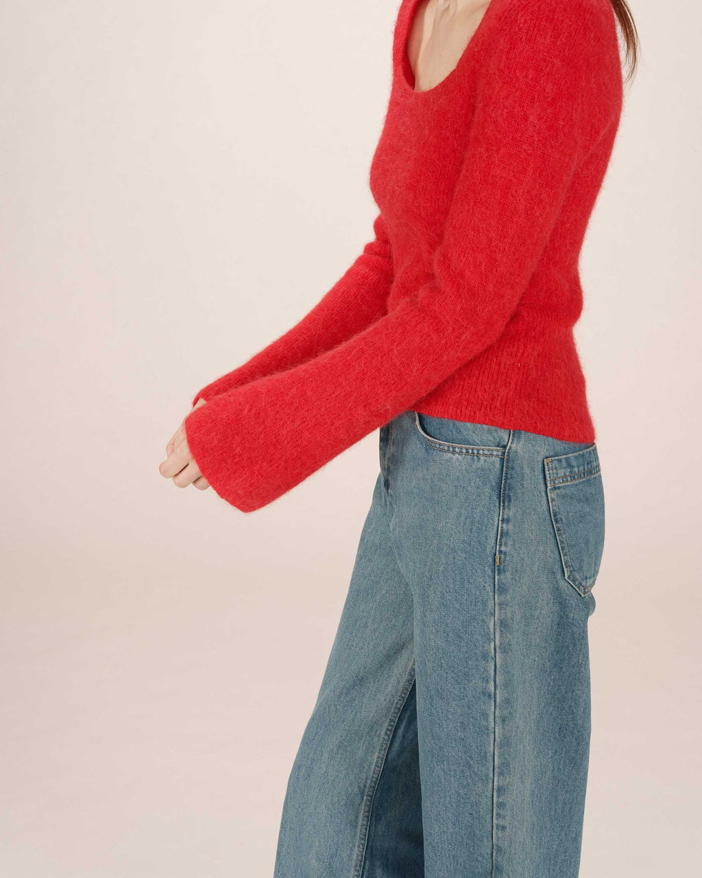 Sakura Red Jumper