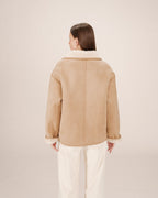 Blush Rose Swan Coat