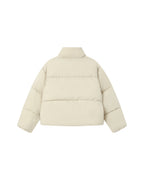 Doudoune Courte Beige Sonic