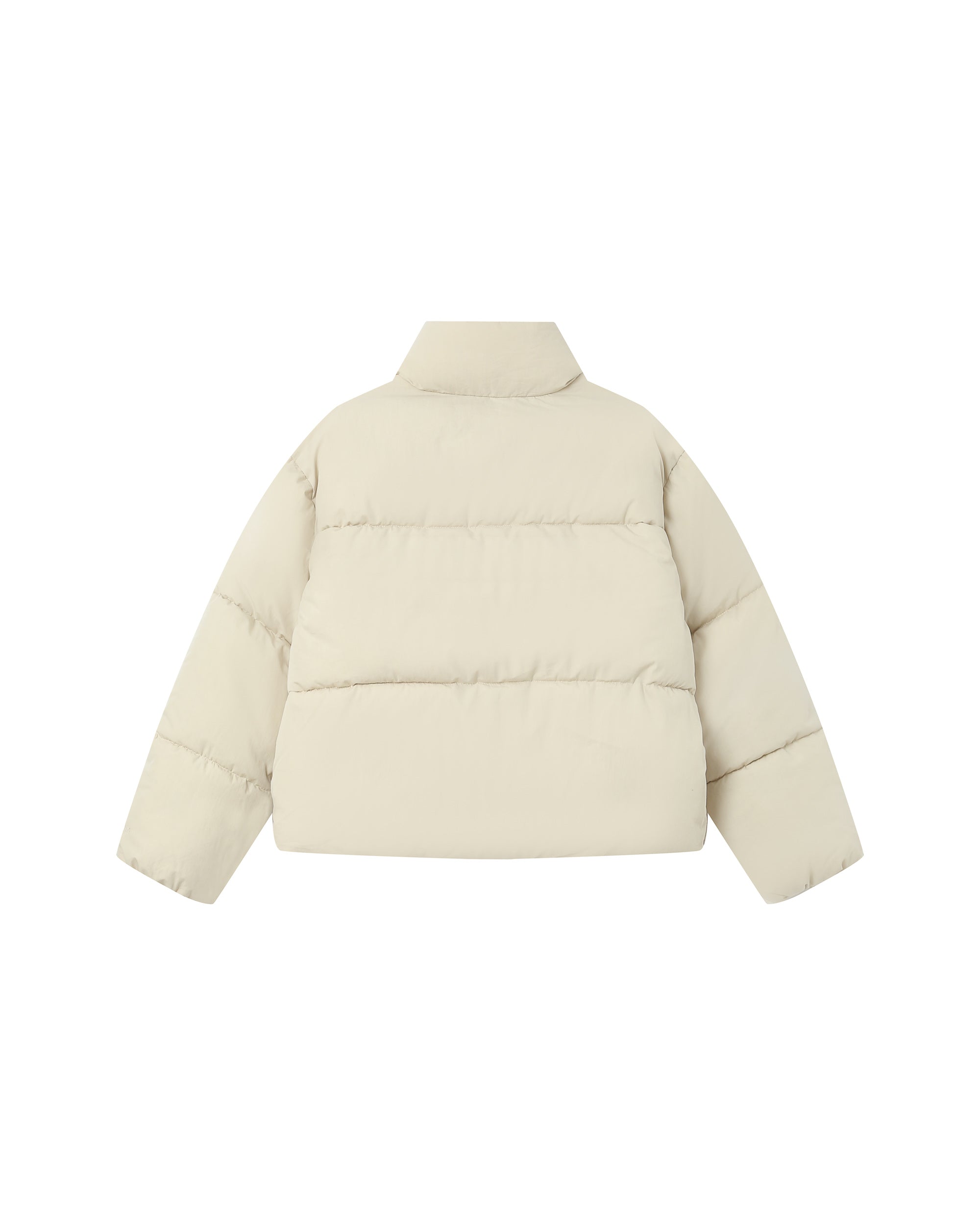 Doudoune Courte Beige Sonic