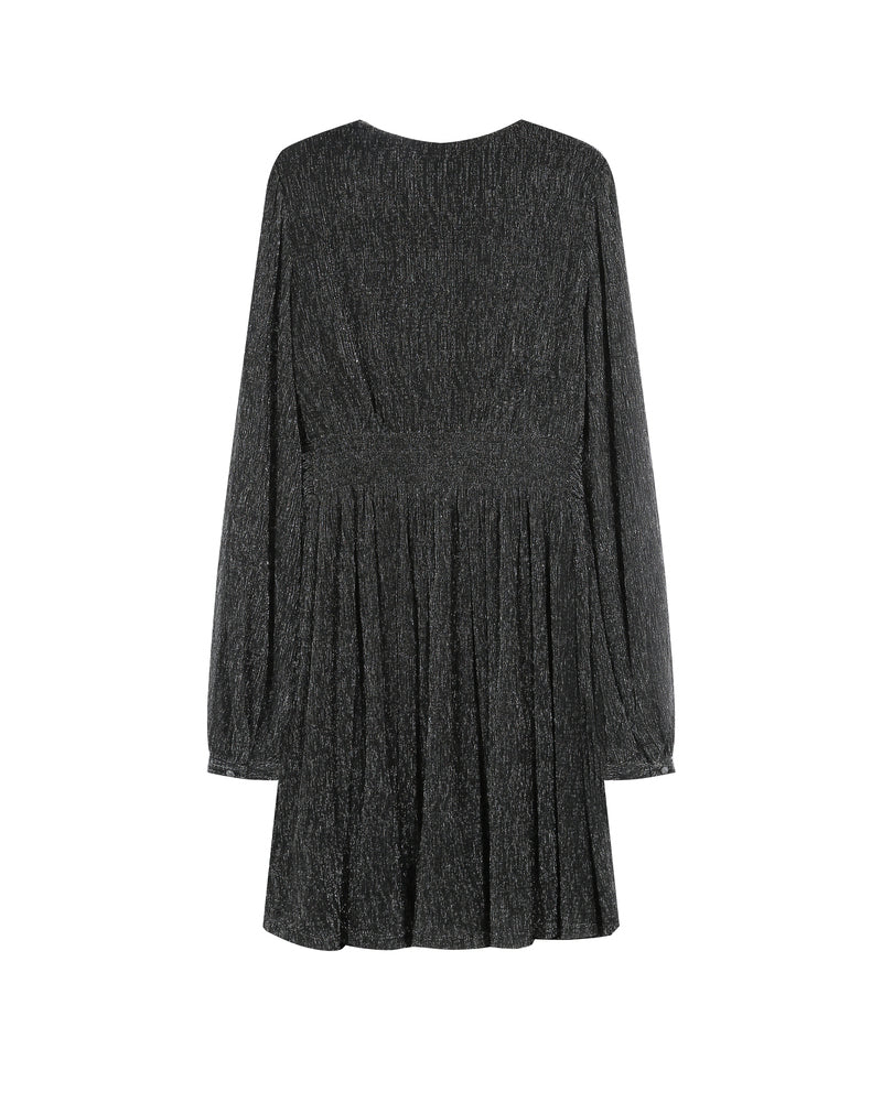 Robe Courte Tess - Argent