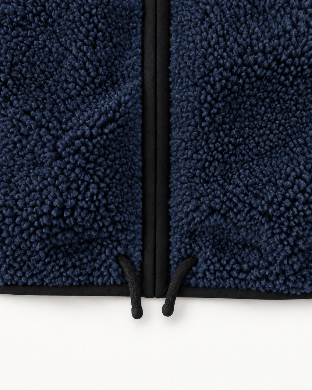 Veste Zippée Bimatière - Marron
