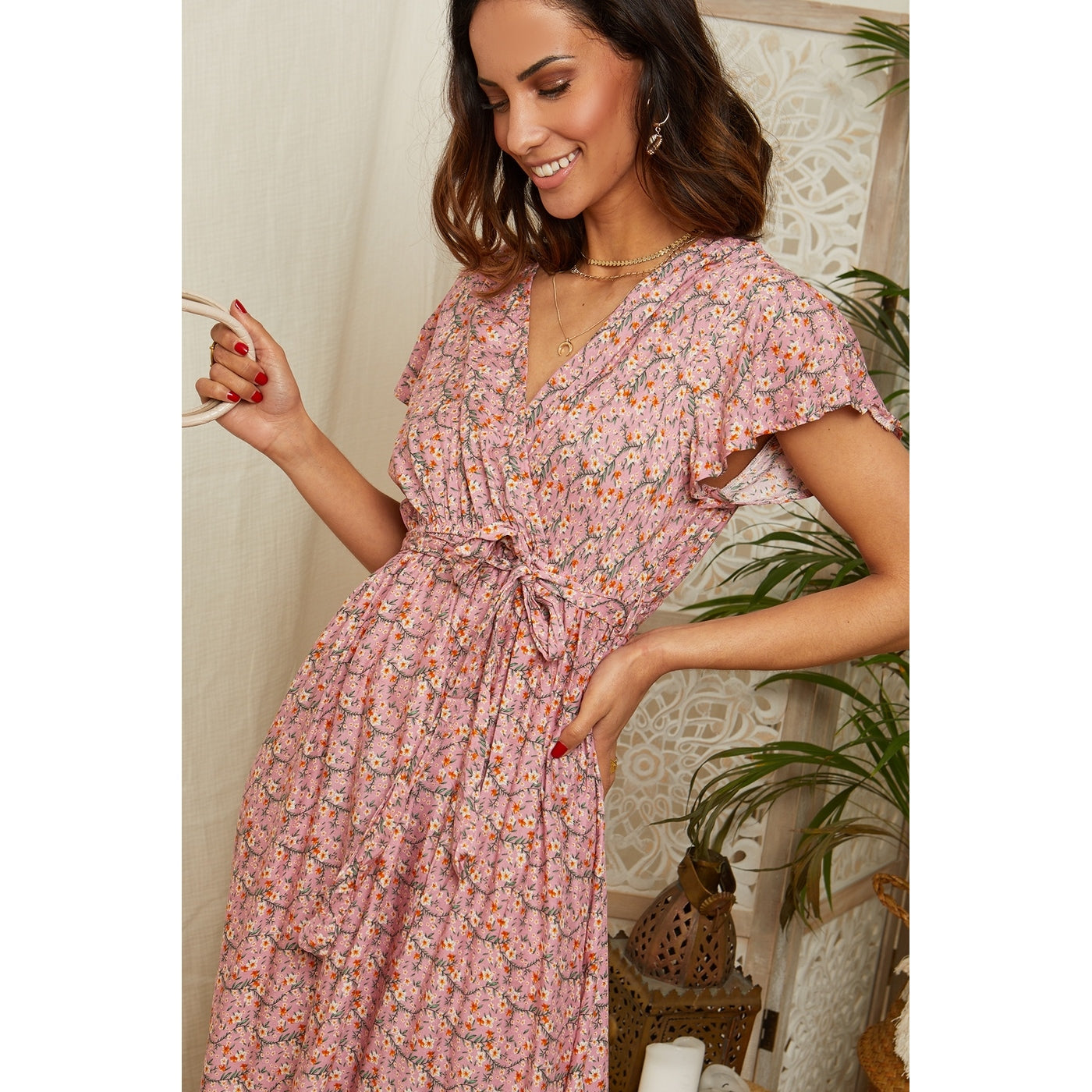 Robe - Rose