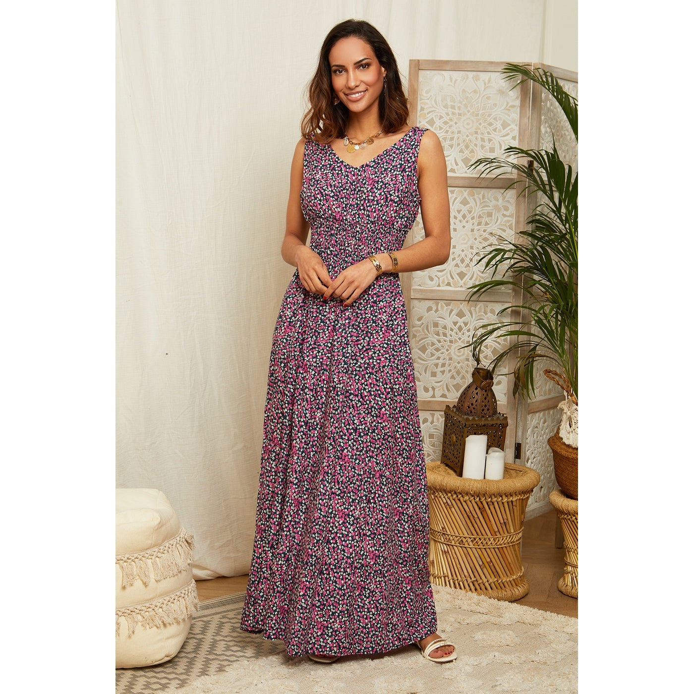 Vestido - Fucsia