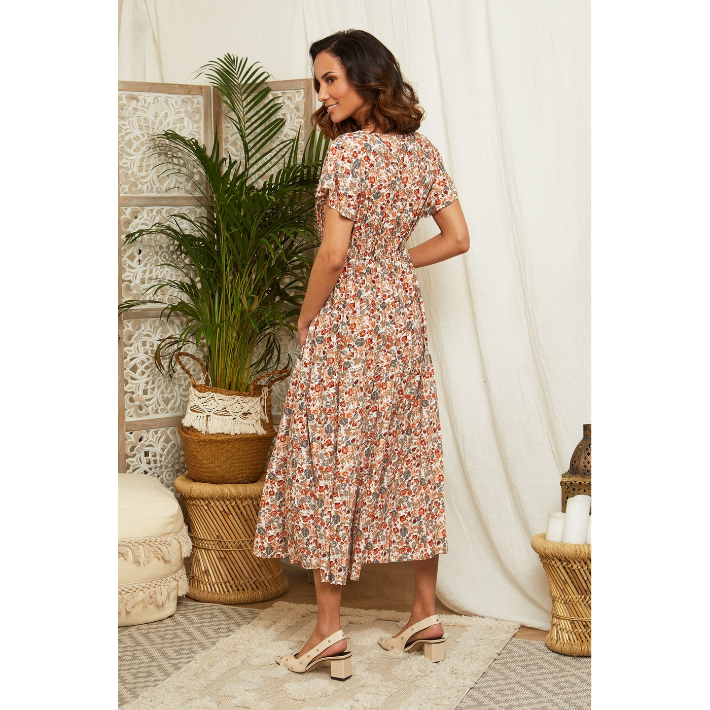 Dress - Orange