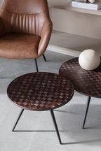 Webster - Set of 2 Coffee Tables - Teak - Brown