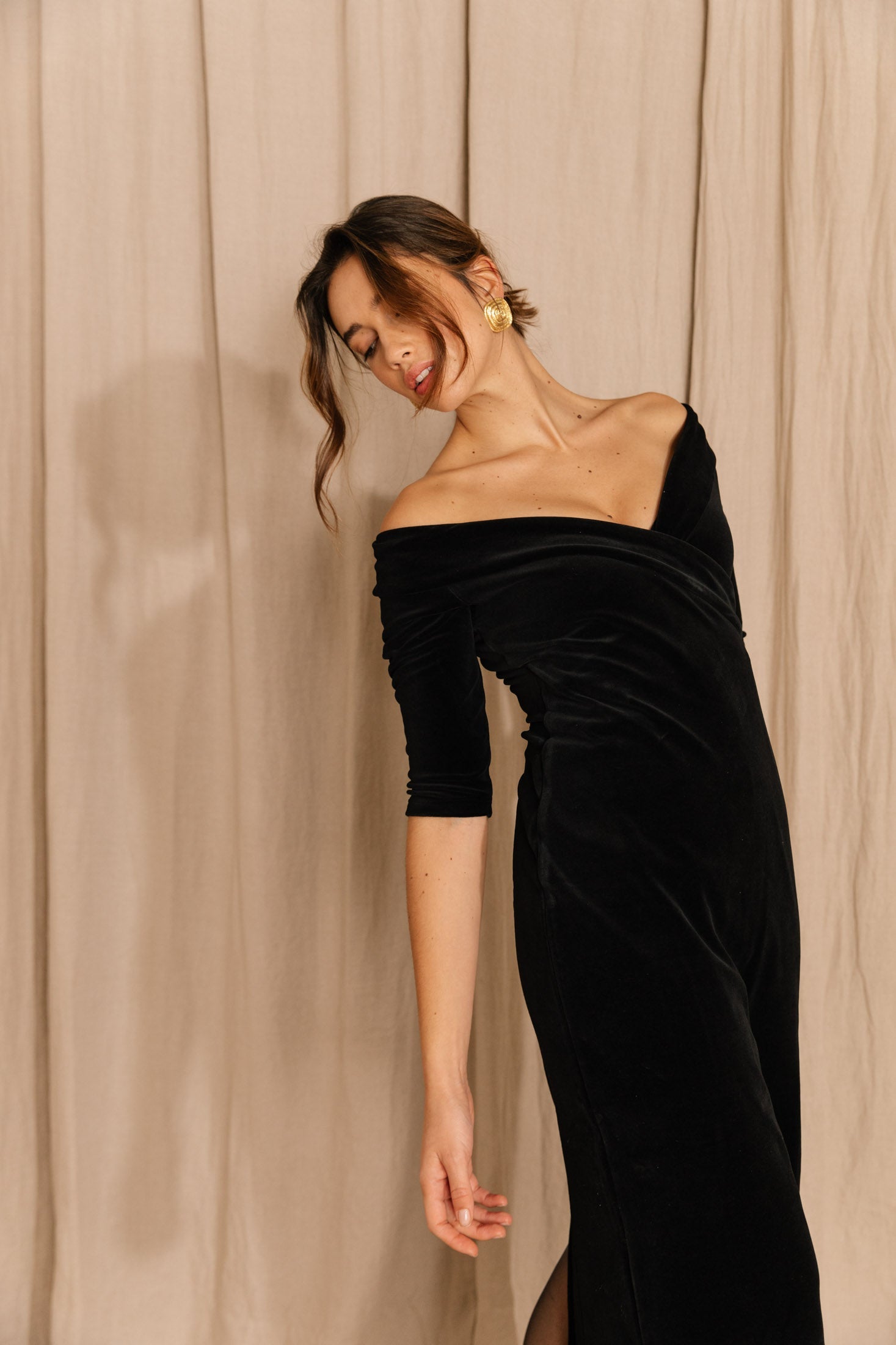 Robe Gabrielle - Noir