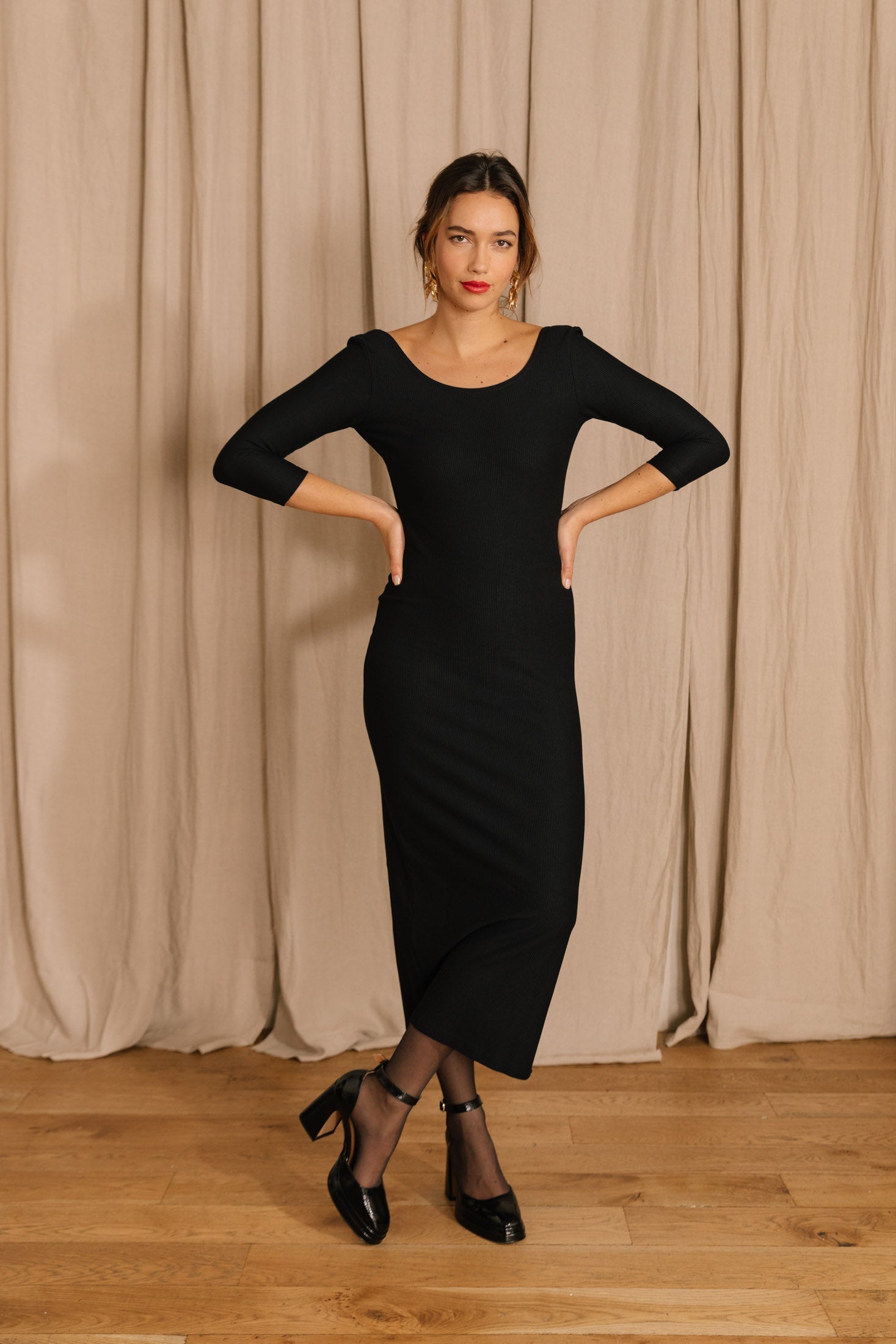 Aliénor Ml Dress - Black