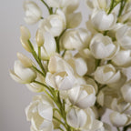 Flor De Yuca Artificial Blanca
