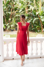 Robe Florianne - Coquelicot