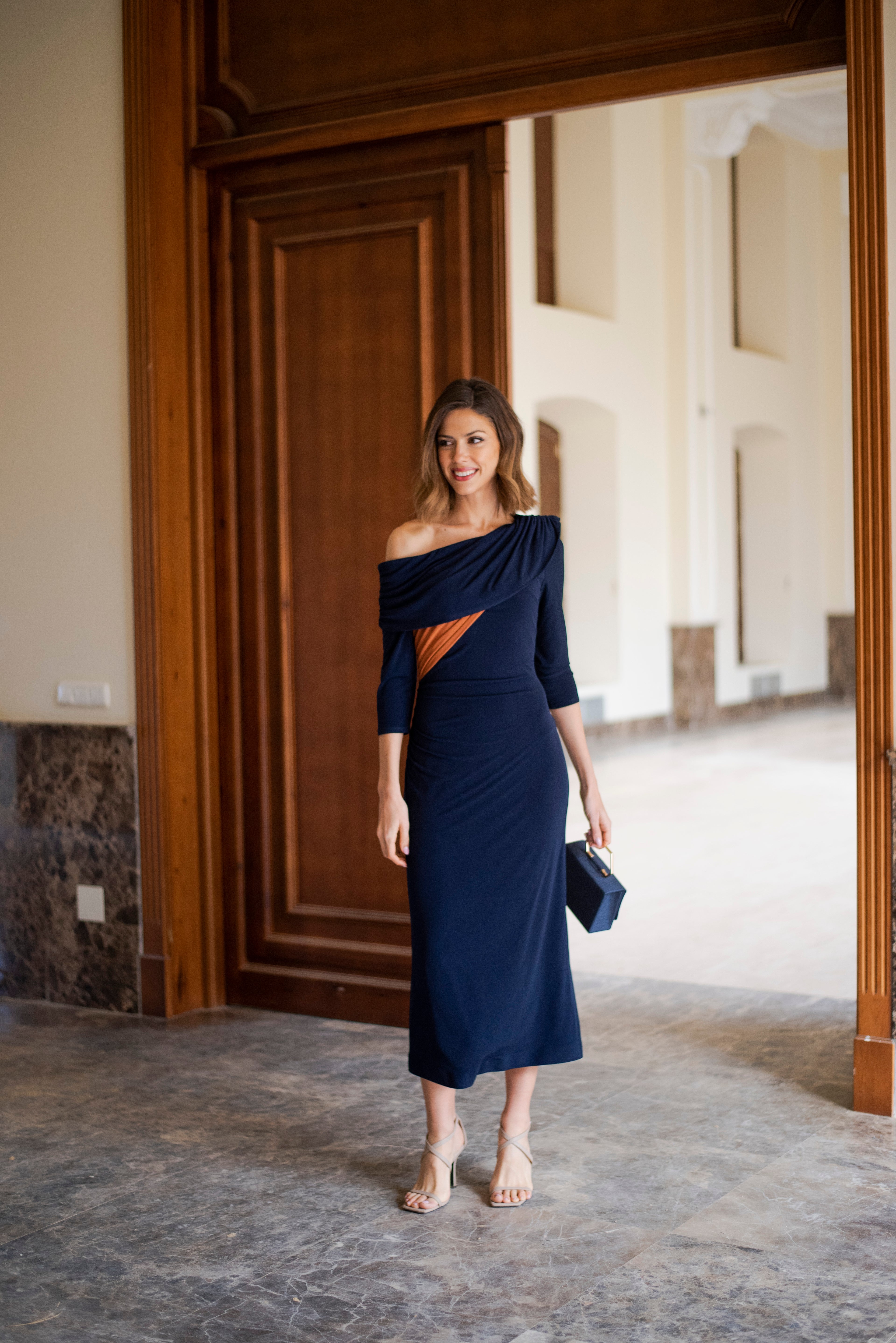 Robe Francesca - Bleu Marine