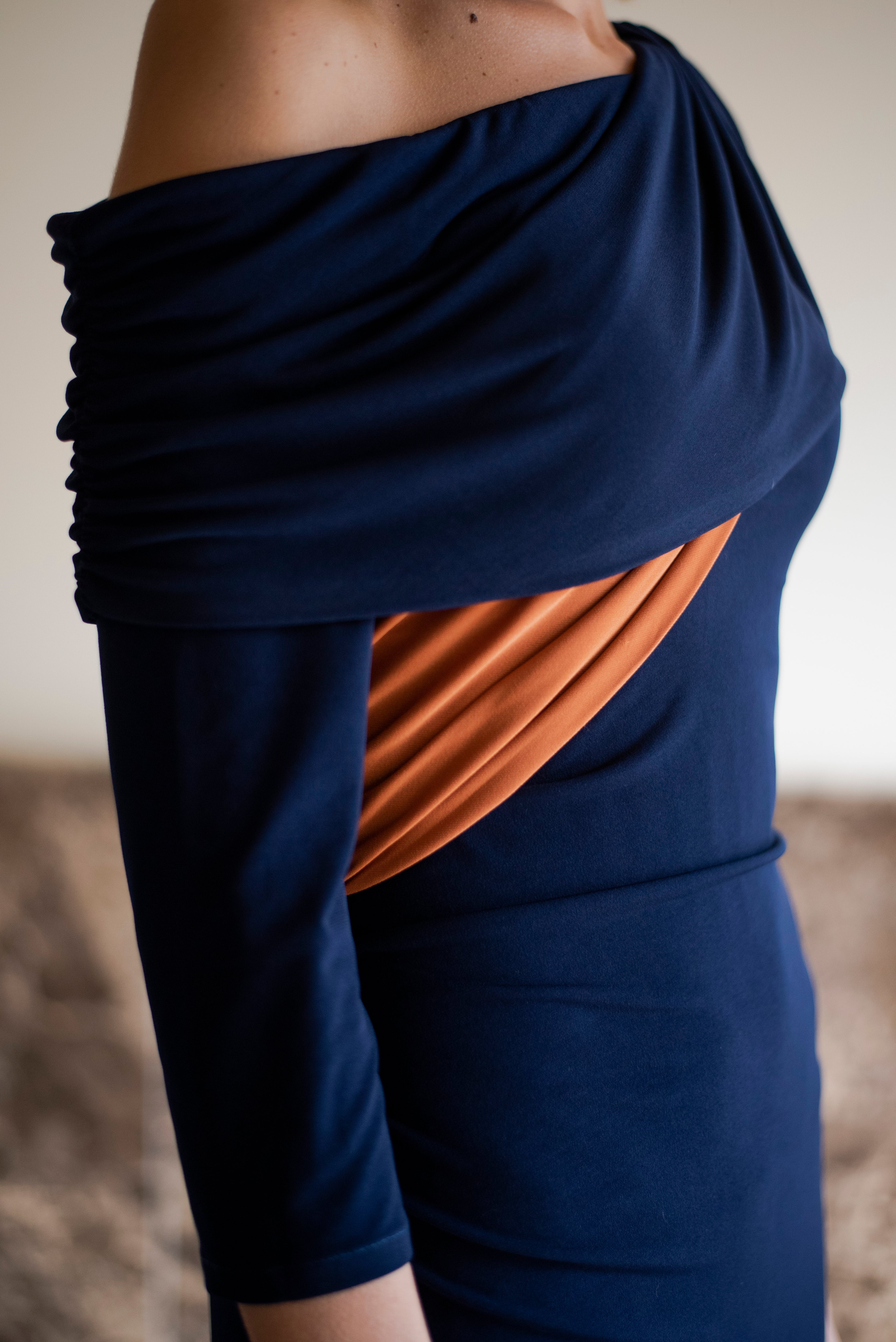 Robe Francesca - Bleu Marine