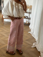 pantalones rosuá
