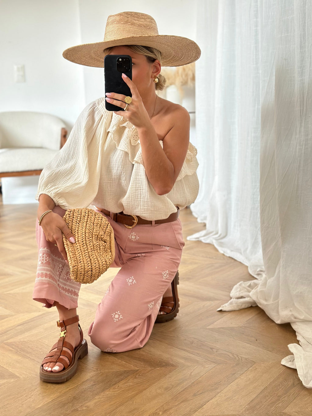 pantalones rosuá