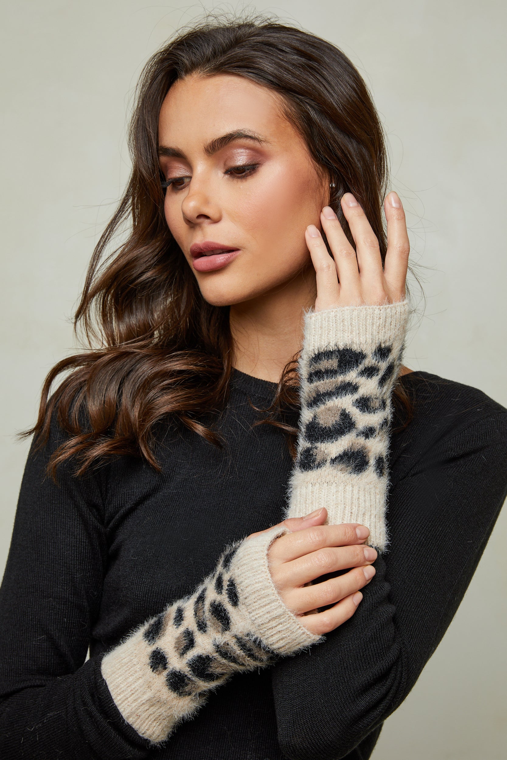 Guantes - Beige