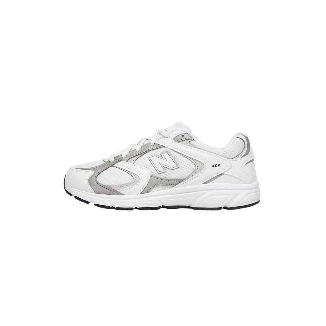 Baskets New Balance G408 Junior - Blanc, Gris, Noir