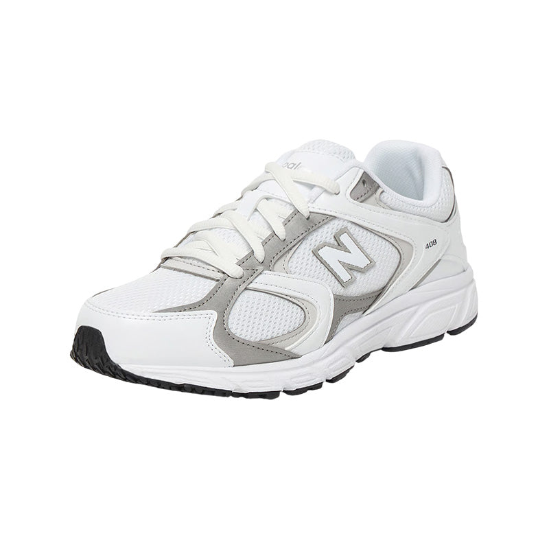 Baskets New Balance G408 Junior - Blanc, Gris, Noir