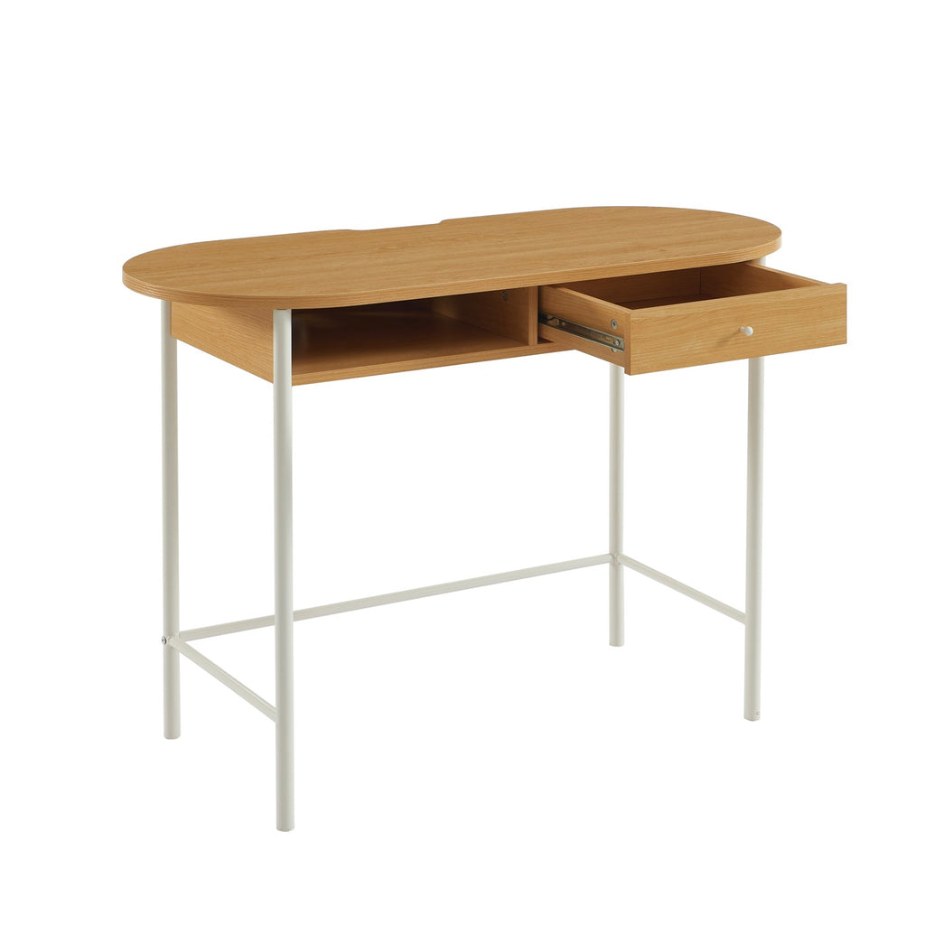 Gaia - Skrivbord - Ek- Och Viteffekt