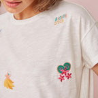 Gaia Tee Shirt - Cream