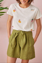 Gaia Tee Shirt - Cream