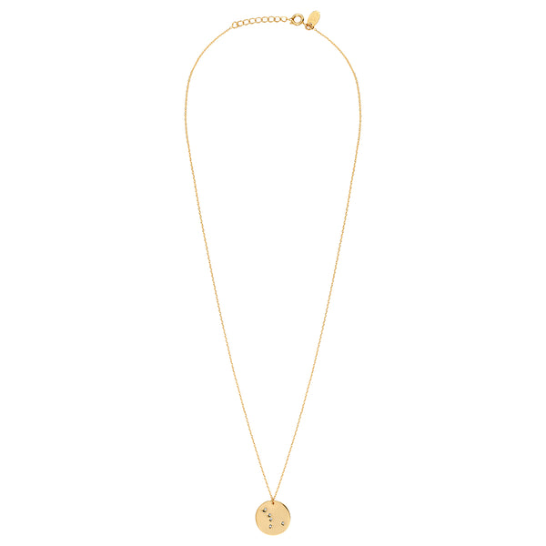 Collier Doré Galaxie Cancer