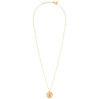 Gold Virgo Galaxy Necklace