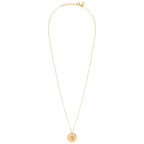Gold Virgo Galaxy Necklace
