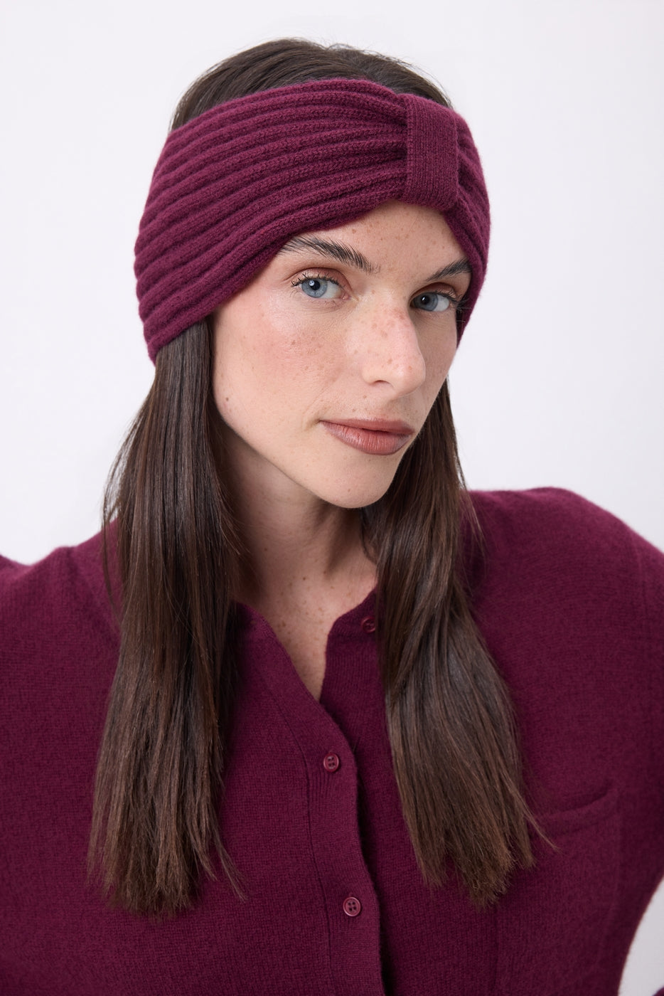 Fascia Gala - Vinaccia - Donna - 100% Cashmere