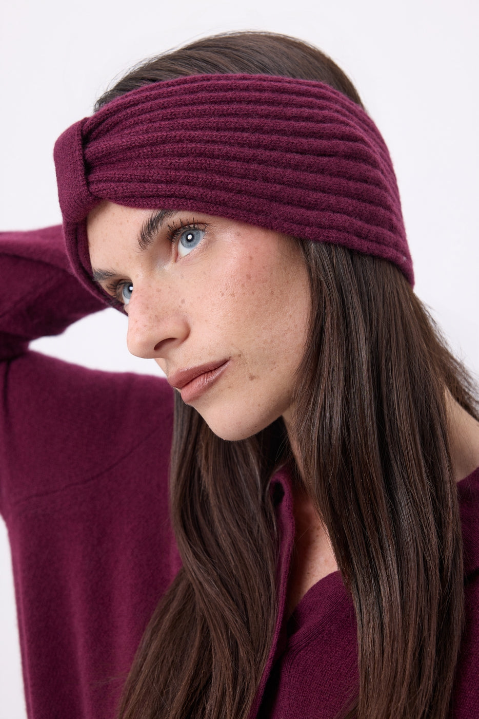 Fascia Gala - Vinaccia - Donna - 100% Cashmere
