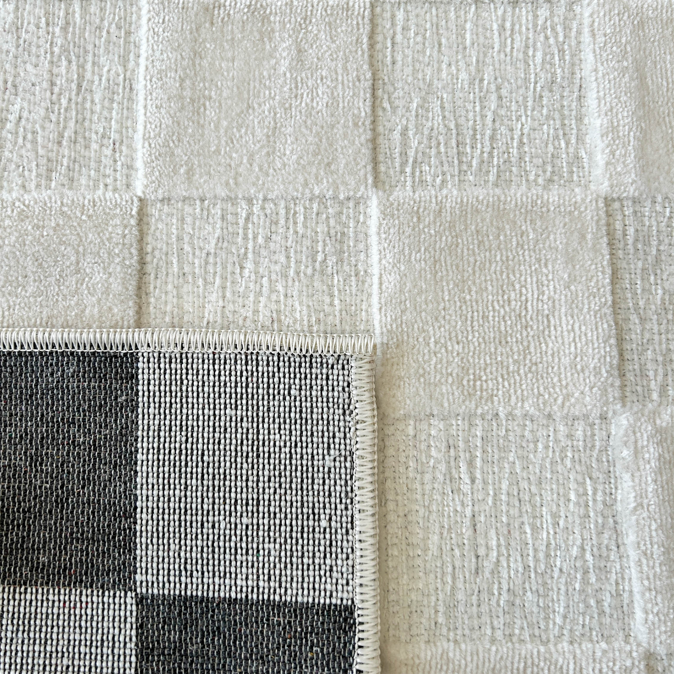 Garden - Tapis D'Intérieur - Polypropylène - Blanc