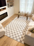 Garden Rug 1036 - Abstract Pattern - Gray - Indoor
