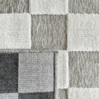 Garden Rug 1036 - Abstract Pattern - Gray - Indoor