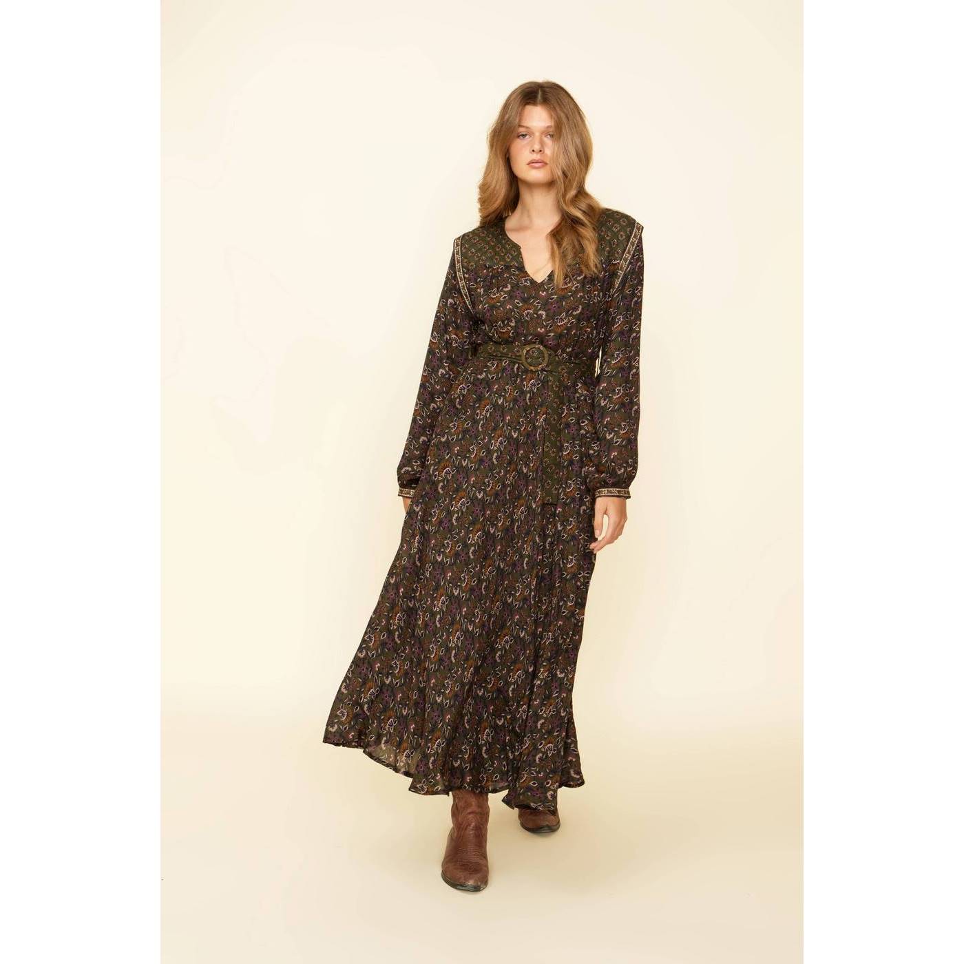 Vestido Gastine - Caqui