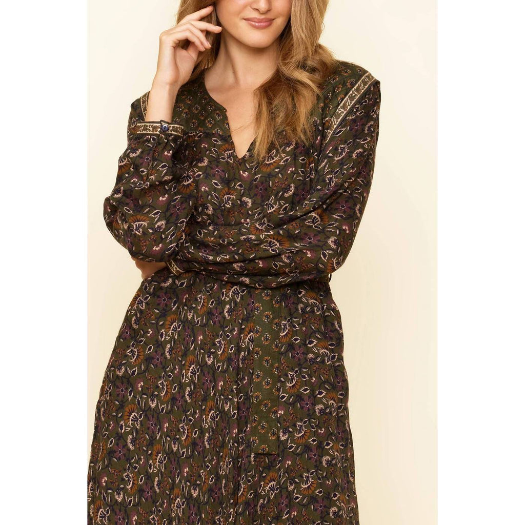 Vestido Gastine - Caqui