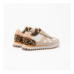 Gate Sneakers Beige-Peach-Leopard