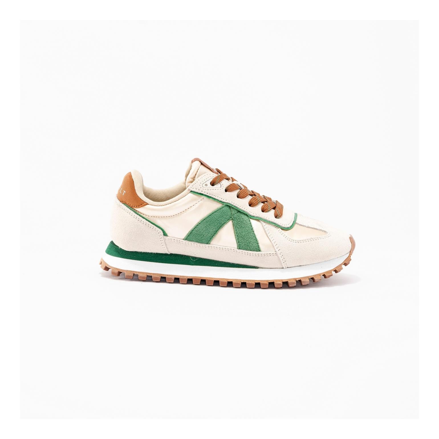 Zapatillas Gate Turtle-Verde-Cognac