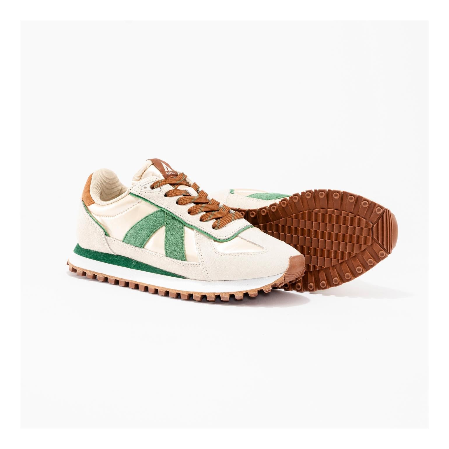 Zapatillas Gate Turtle-Verde-Cognac