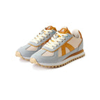 Gate Sneakers - Blue/Beige/Cognac Croc