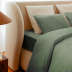 Drap housse gaze de coton - 4 coloris au choix
