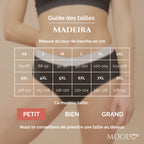 Madeira - Bragas menstruales de flujo pesado - XS a 8XL