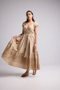 Vestido Largo - Gena - Beige