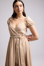Vestido Largo - Gena - Beige