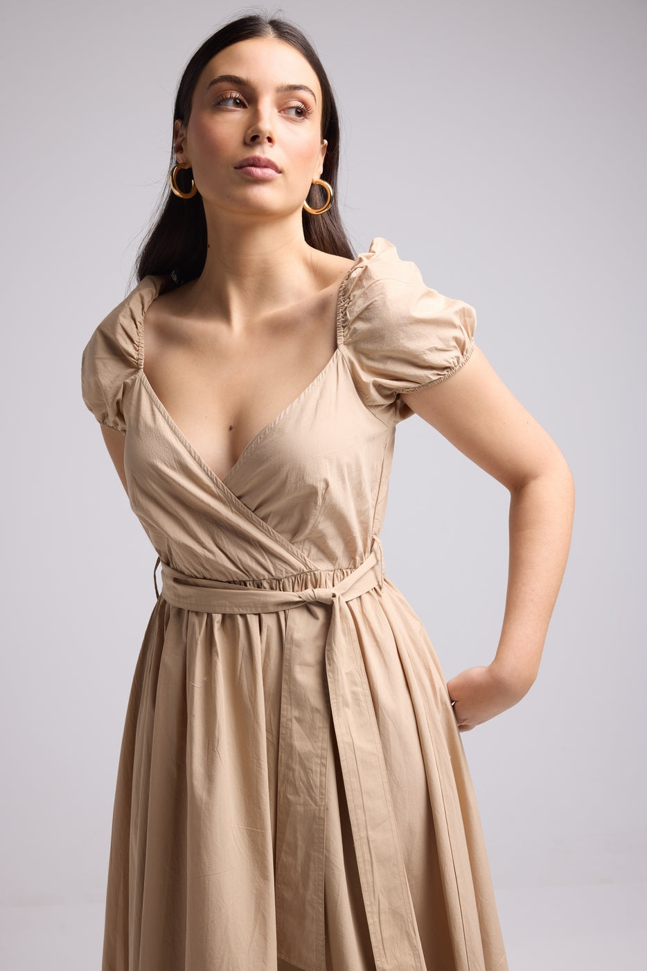 Vestido Largo - Gena - Beige