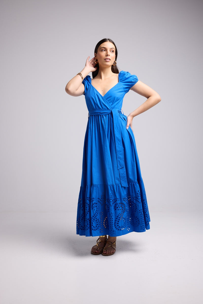 Robe Longue - Gena - Bleu