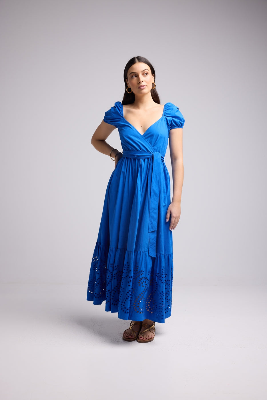 Long Dress - Gena - Blue