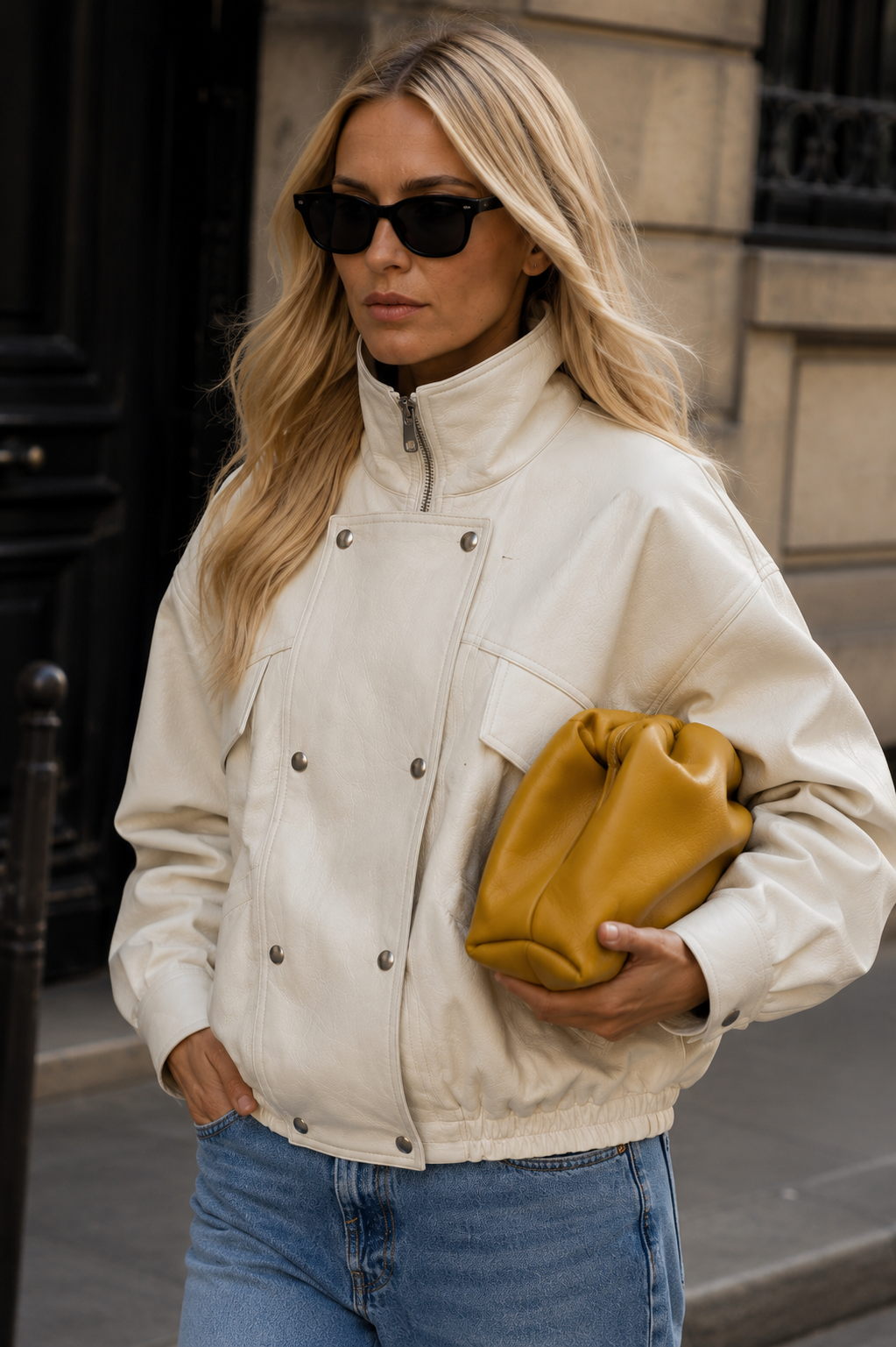 Georgia Jacket - Ecru
