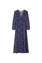 Geraldine Navy Long Dress