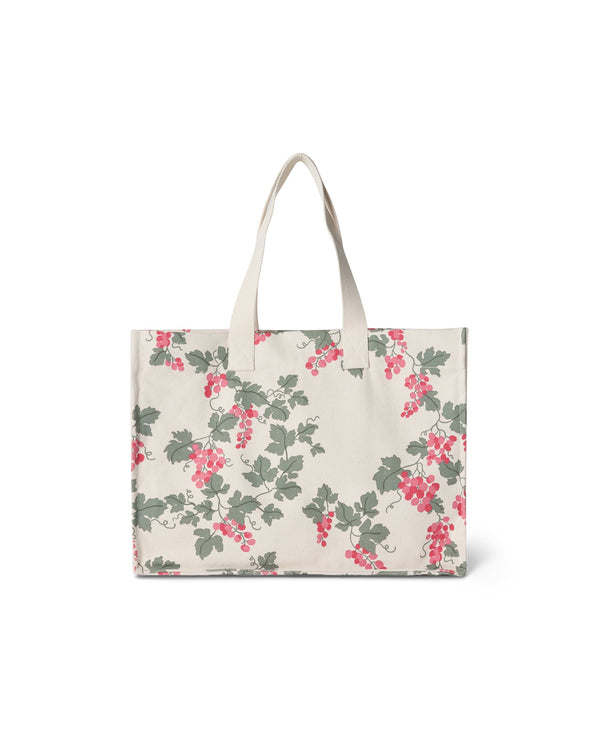 Sac Fourre-Tout En Toile - Raisin Rose